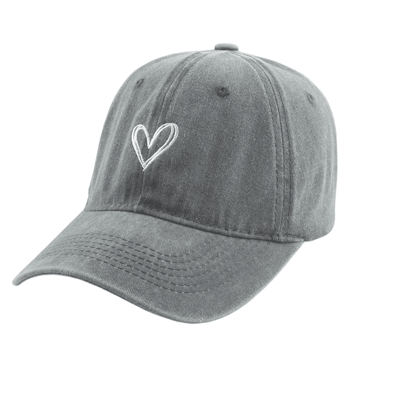 Peaceful Heart Cotton Baseball Cap