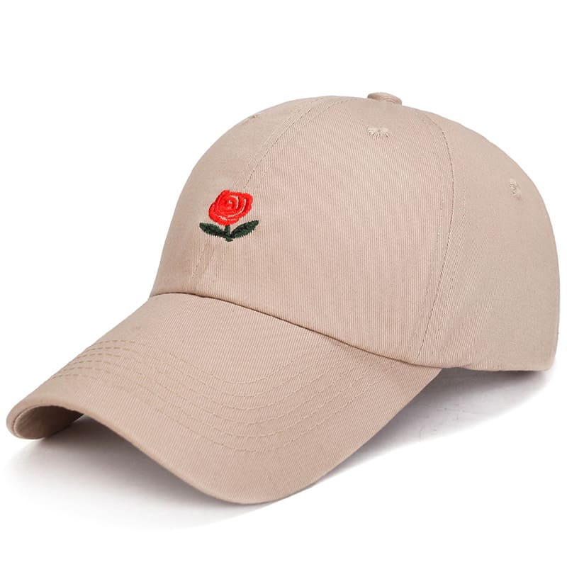 Red Rose Baseball Cap