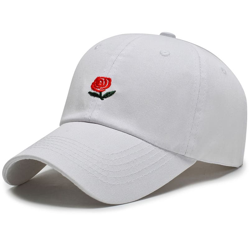 Red Rose Baseball Cap