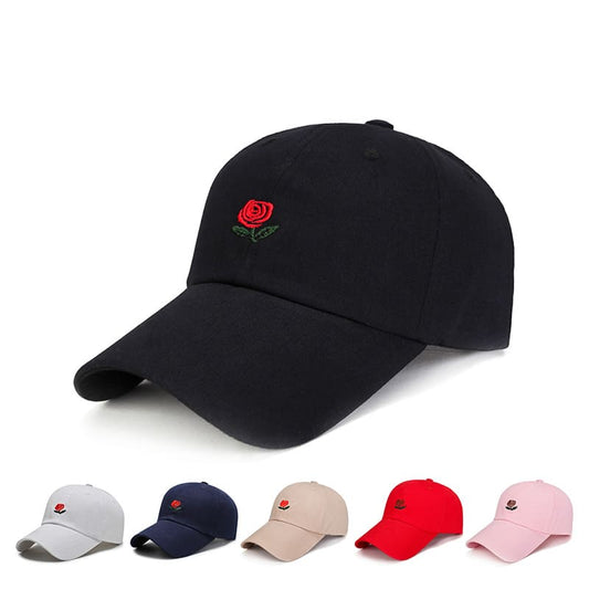 Red Rose Baseball Cap