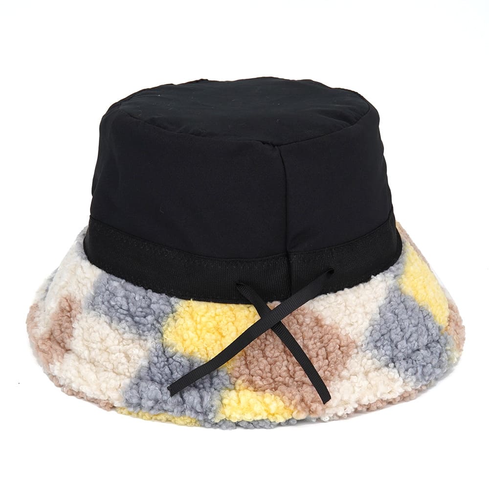 Rhombuses Fur Bucket Hat