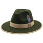 Royal Feather Fedora Hat