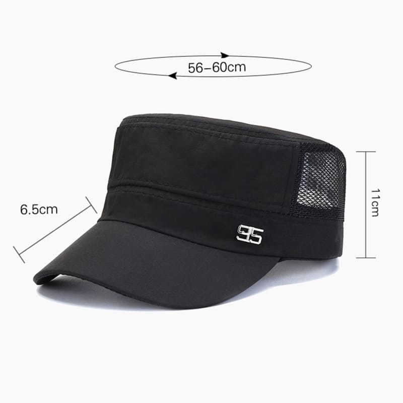 Silver 95 Breathable Cotton Army Cap