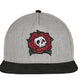 Skull & Rose Snapback Cap