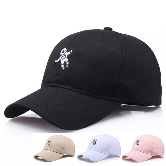 Spaceman Cotton Baseball Cap