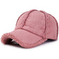 Suede Fleece Baseball Cap