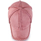 Suede Fleece Baseball Cap