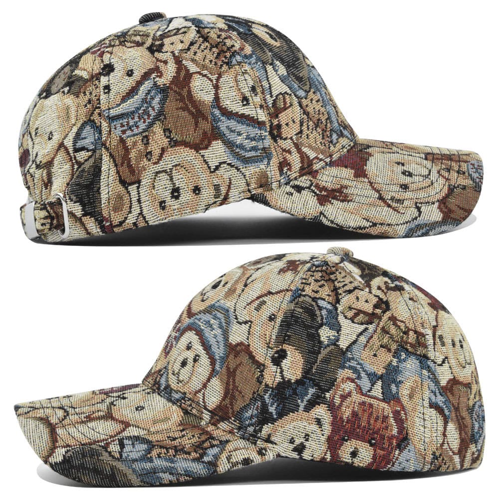 Teddy Bears Cotton Baseball Cap