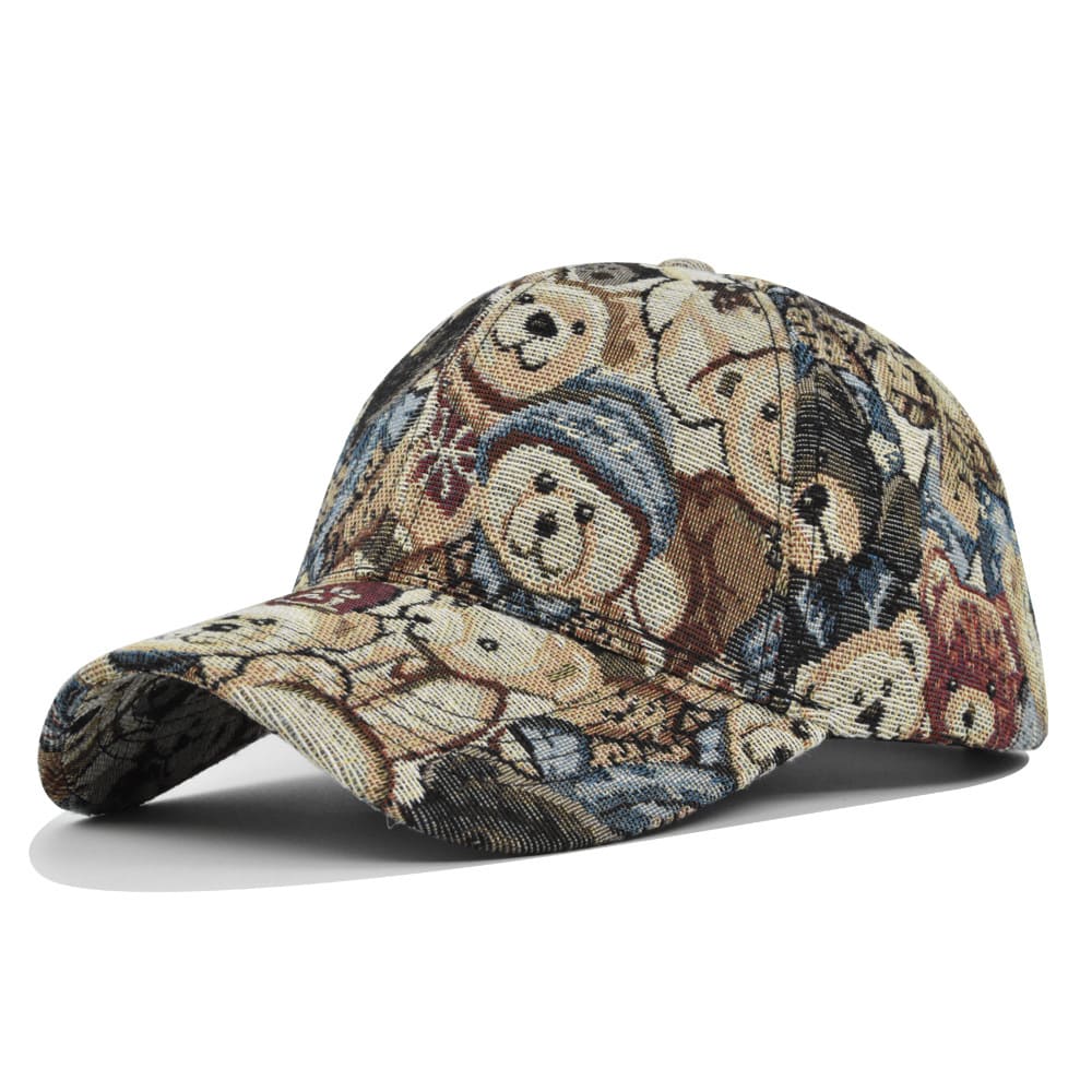 Teddy Bears Cotton Baseball Cap