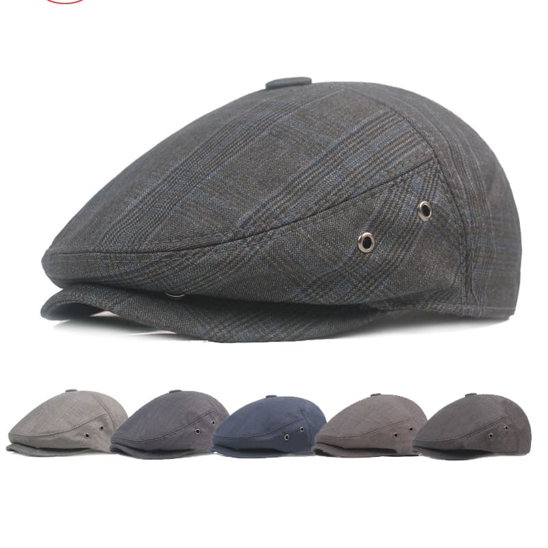 Ghelter-plaid-ivy-gatsby-cabbie-paddy-hat