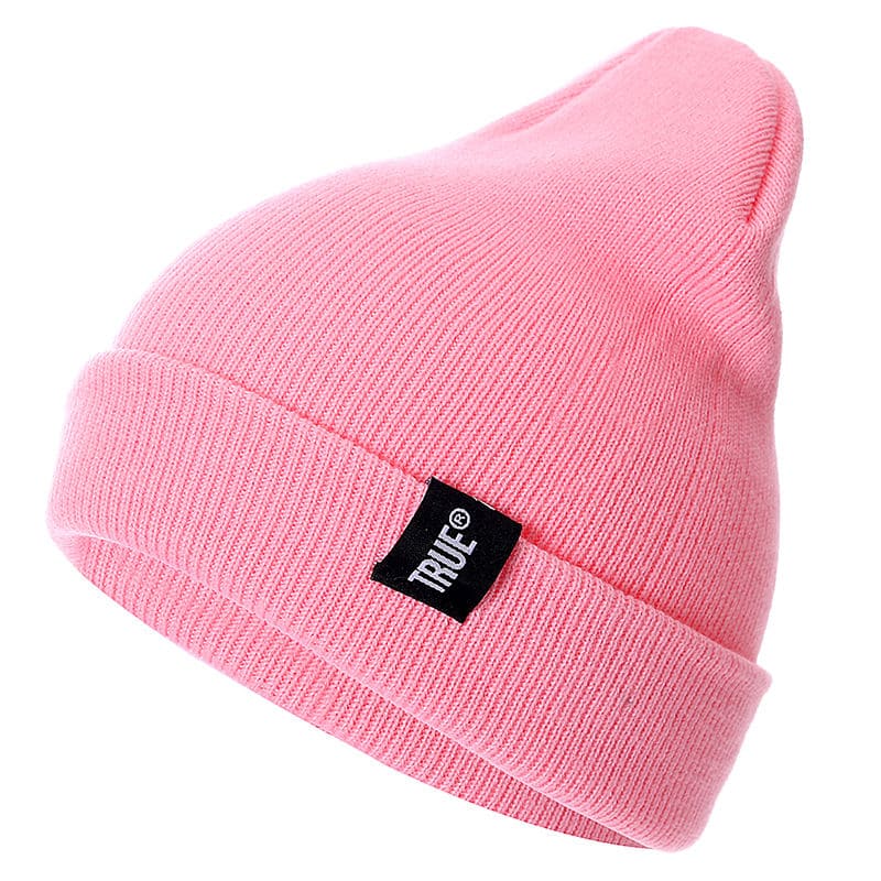 True Winter Plain Cotton Beanie