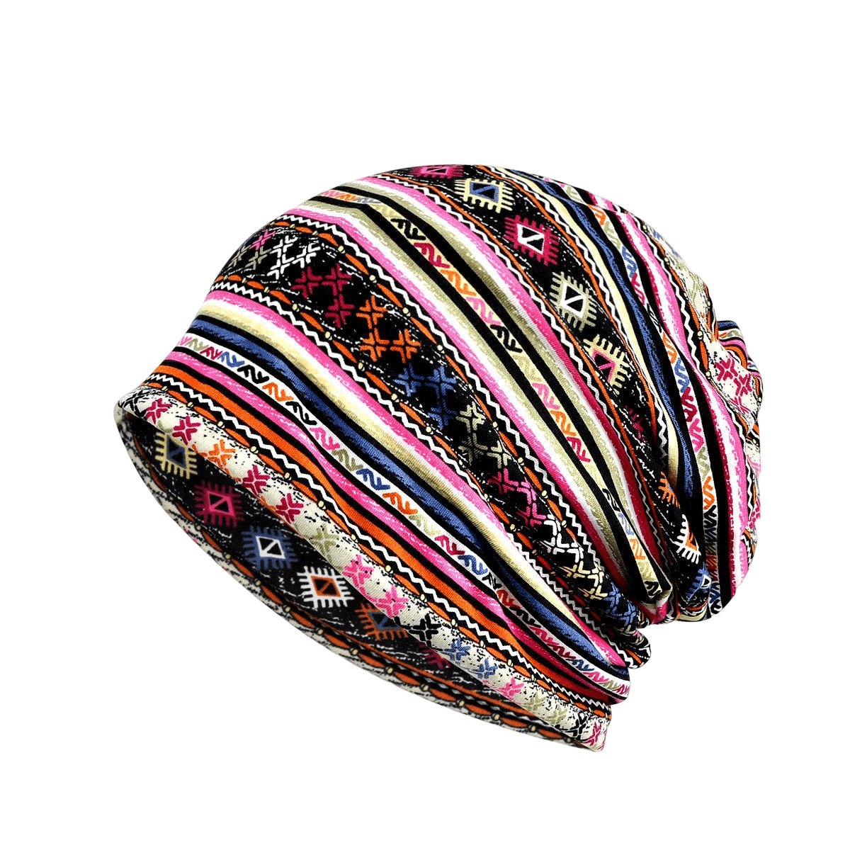 W&W Boho Winter Snood Beanie