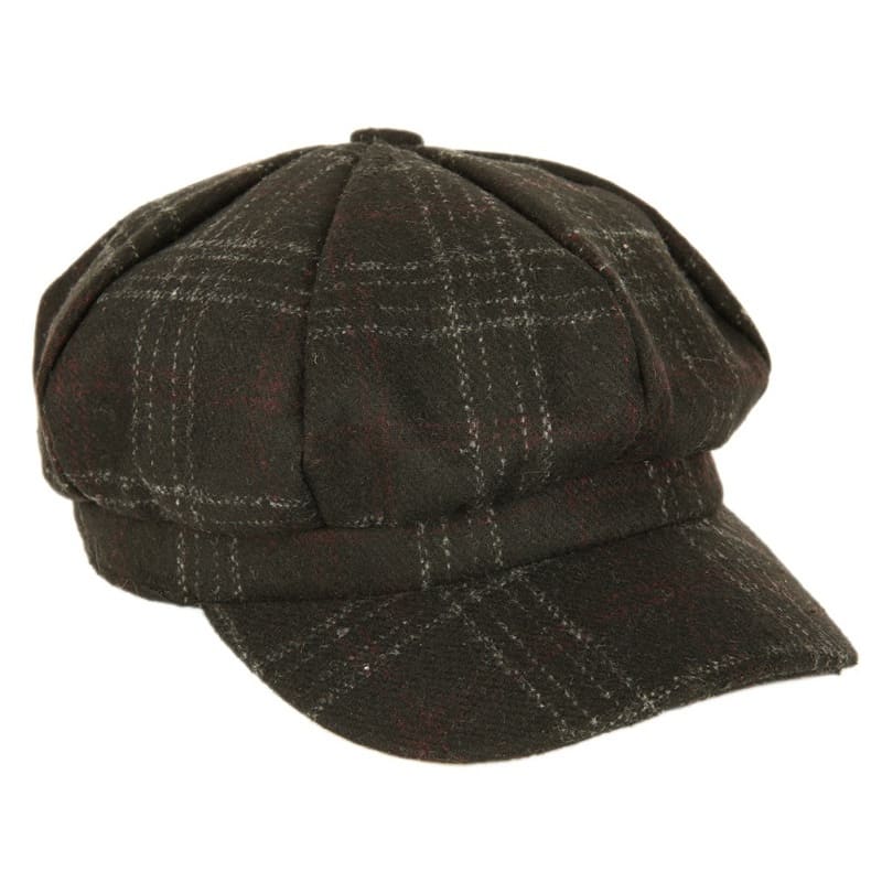 women-vintage-tartan-newsie-bakerboy-paperboy-cabbie-hat